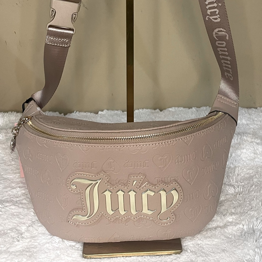 🔥LOW START🎉‼️ NWT‼️‼️JUICY COUTURE CAFE UPGRADED U BELT BAG